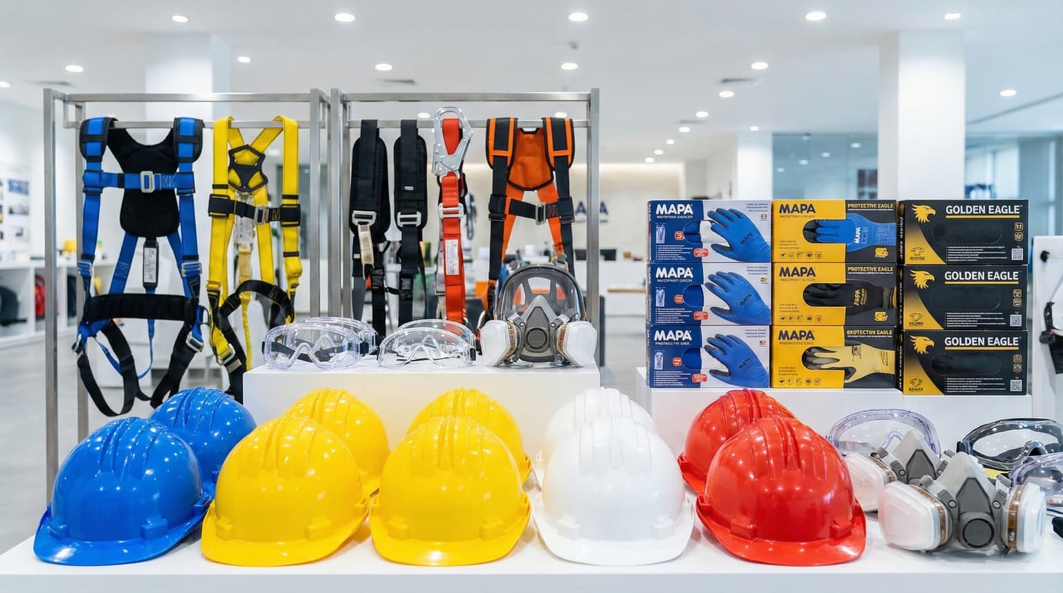 Equipo de seguridad industrial profesional