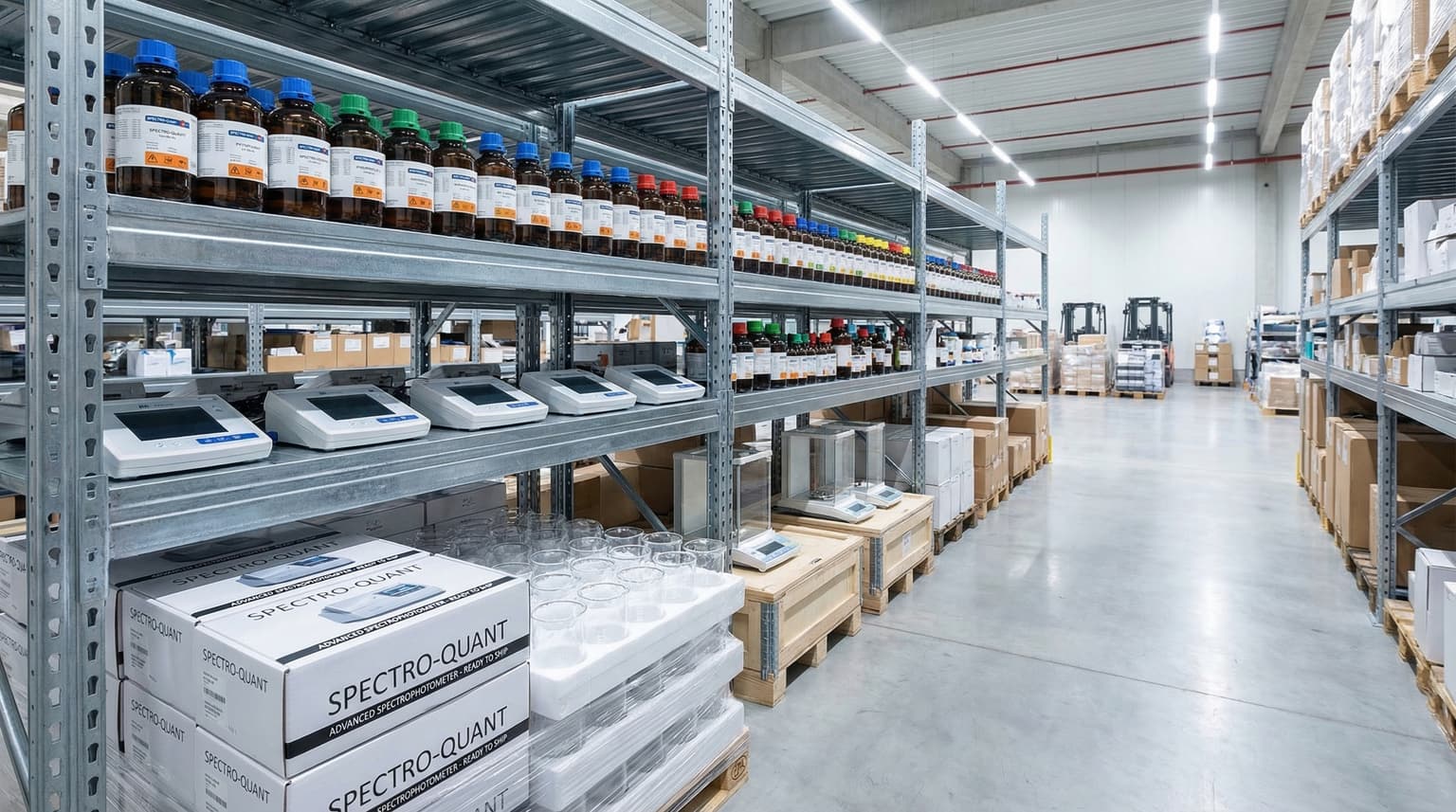 Equipo de laboratorio profesional